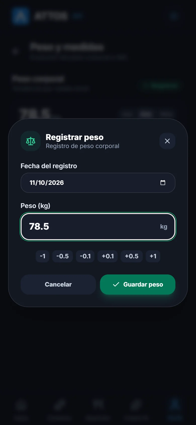 Sigue tu peso corporal (2)
