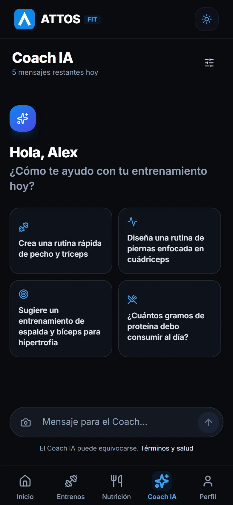 Resuelve dudas con el Coach