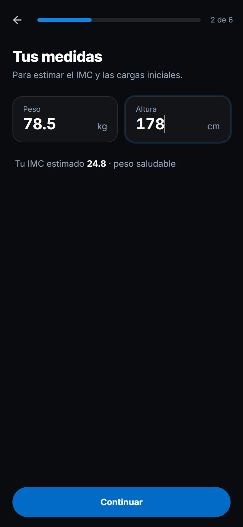 Cuéntanos sobre ti y tus medidas (2)