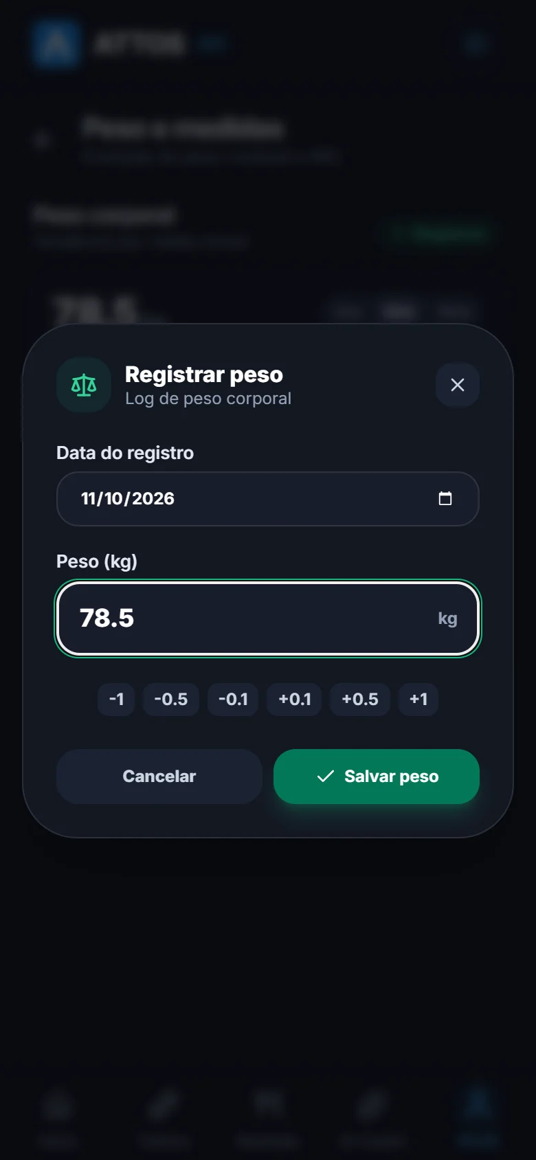 Acompanhe o peso corporal (2)
