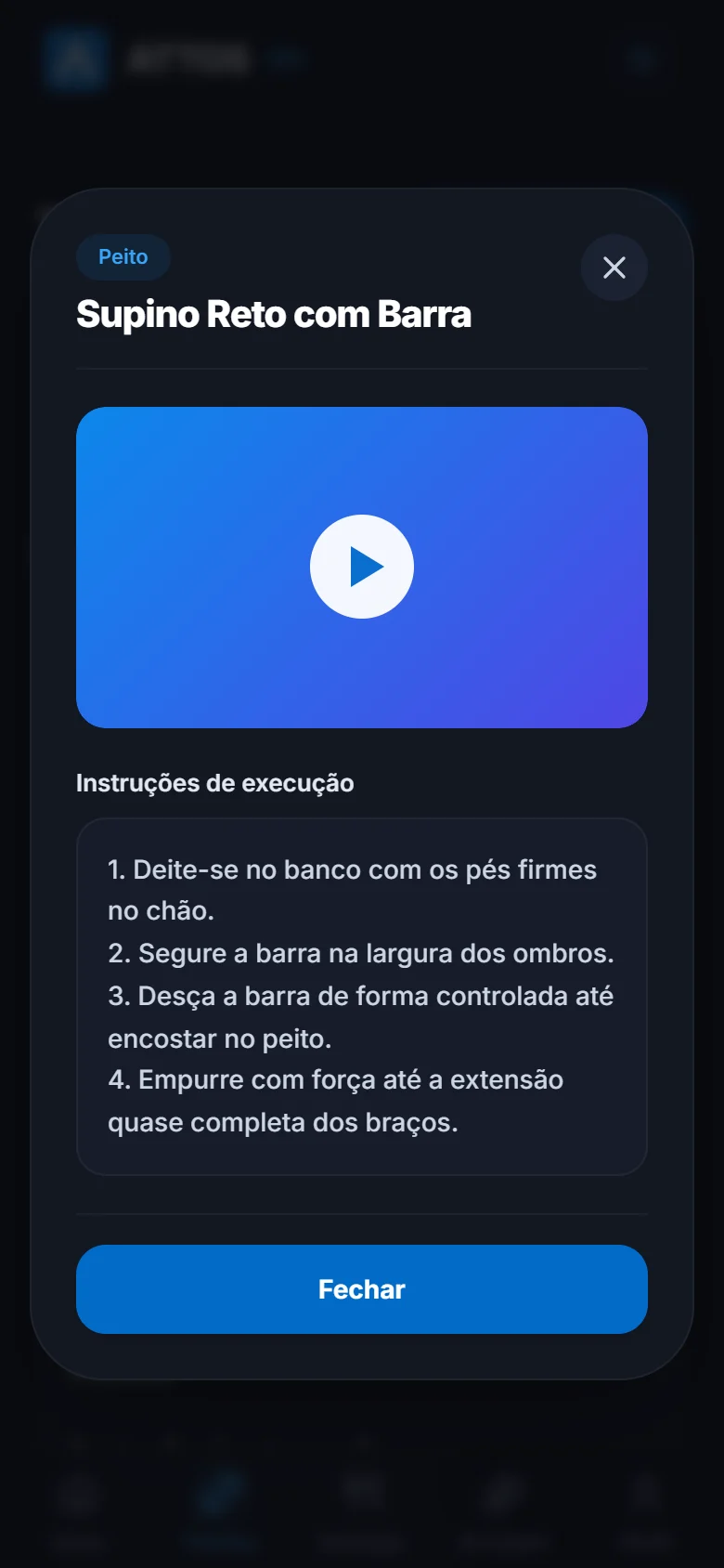 Consulte a biblioteca de exercícios (2)