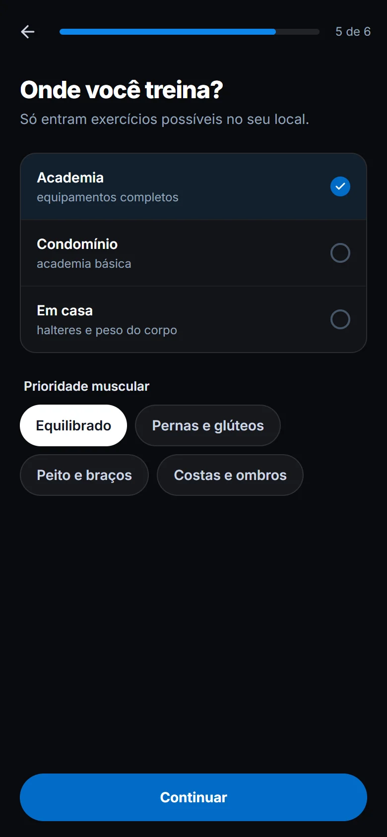 Diga onde treina e do que precisa cuidar (1)