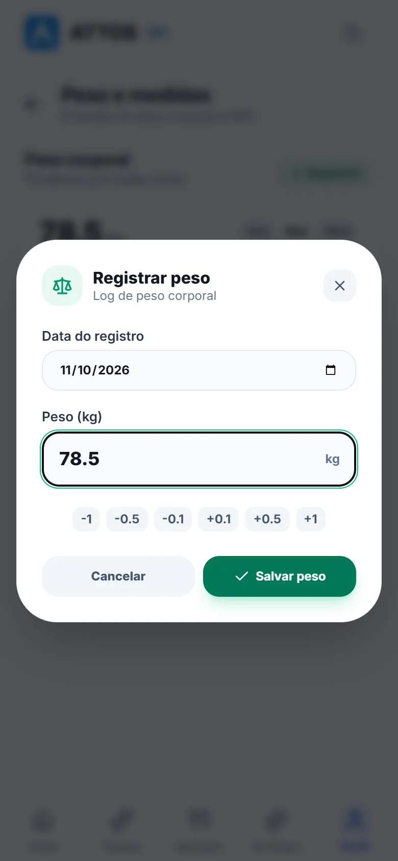 Acompanhe o peso corporal (2)