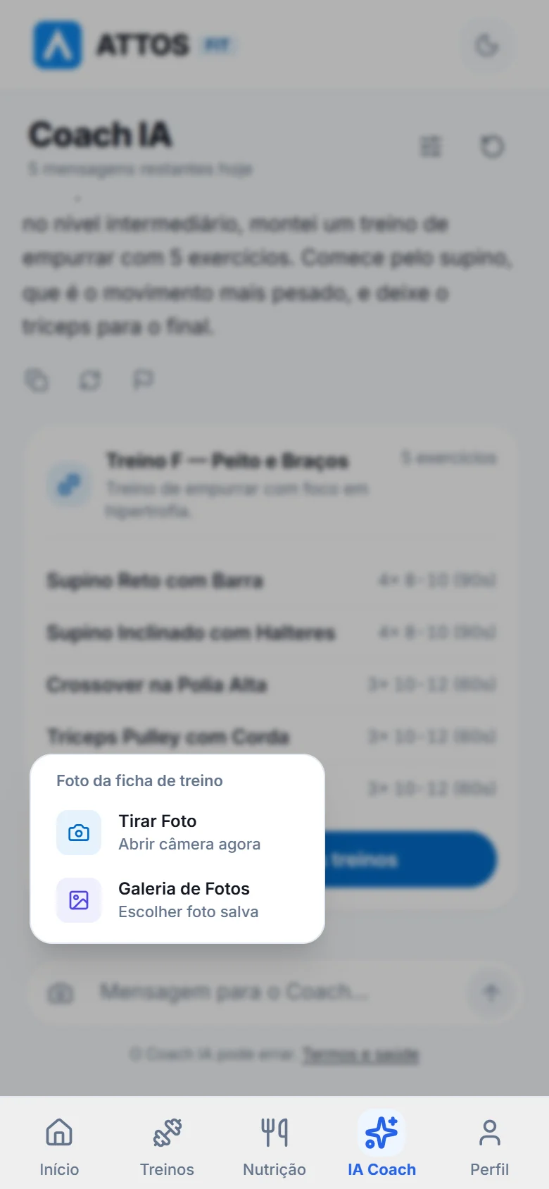 Digitalize uma ficha de papel
