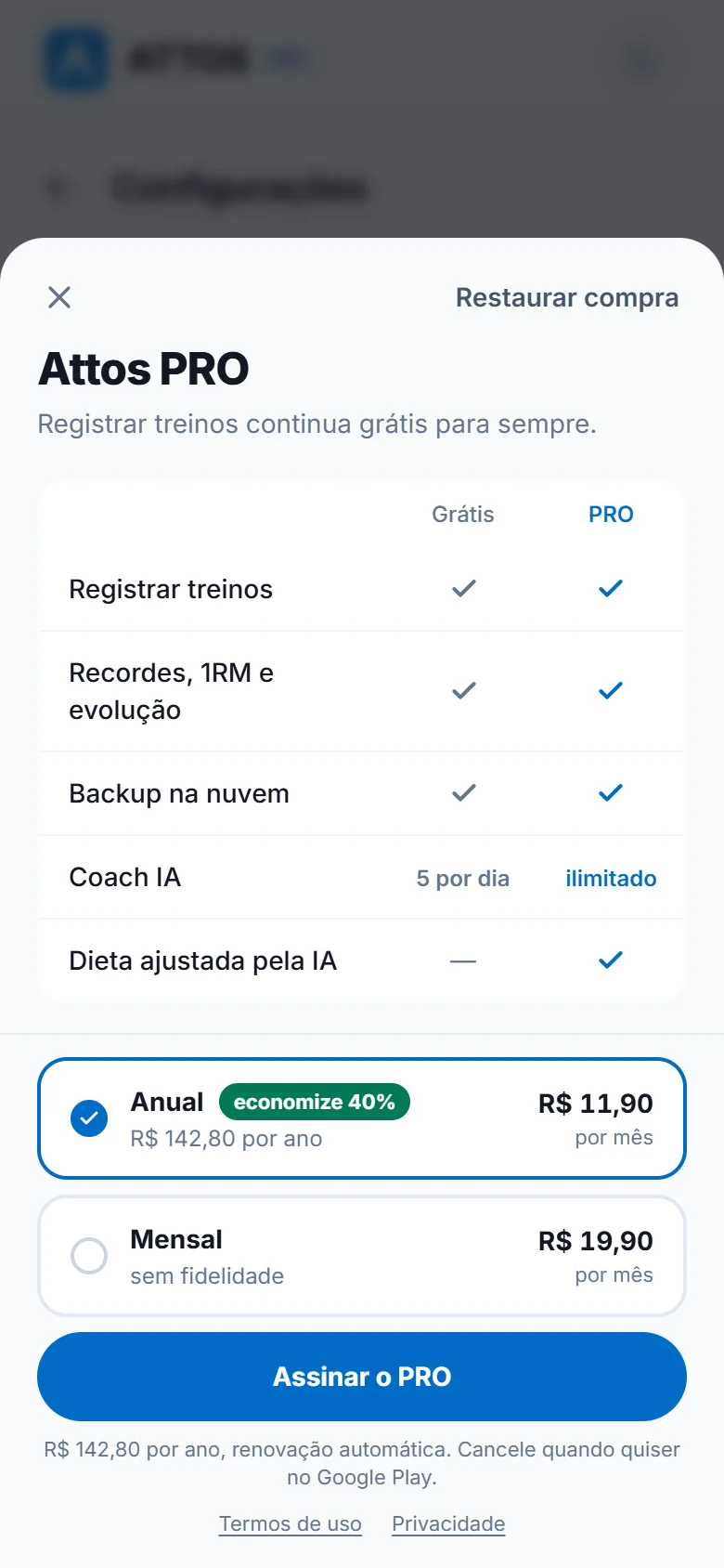 Conheça e assine o Attos PRO